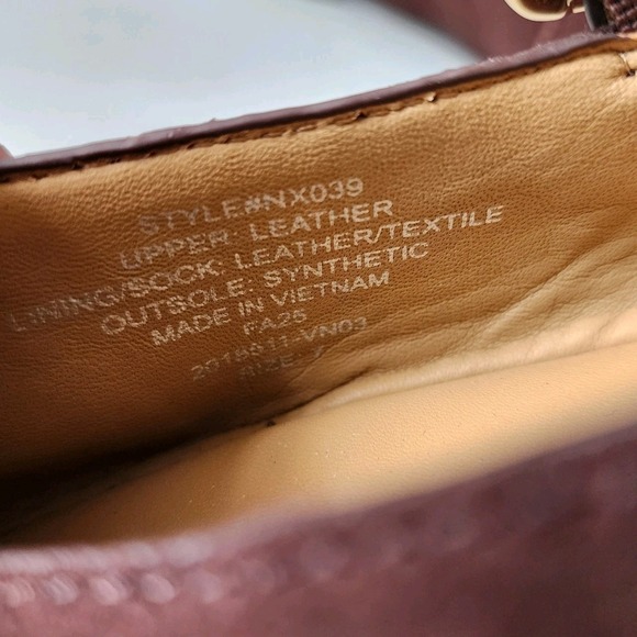 Madewell Mary Jane Flats Womens Size 7 Remy Brown Suede Leather Buckle Shoes - Picture 8 of 11